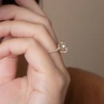 Nova Ring, Round Cut Diamond Engagement Ring - Image 4