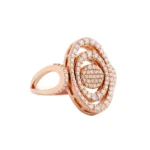 14K Solid Gold Festival Classy Ruby Ring - Image 3