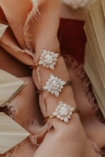 14k Solid Gold  Moissanite Diamond Round Ring - Image 5