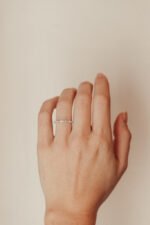 Fancy Pattern Natural Diamond Band, Natural Diamond Ring for women - Image 11