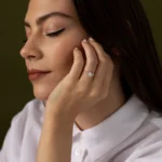 Coda Ring, 0.5ct. Round Cut Diamond Moissanite Ring - Image 4