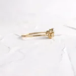 Diamond Indie Ring , Moissanite Diamond Ring - Image 3