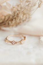 Migraine Kite Shape Natural Diamond Cluster Band - Image 5