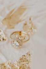 14k Solid Gold Moissanite Diamond Round Brilliant Ring - Image 4