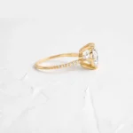 Nova Ring, Round Cut Diamond Engagement Ring - Image 6