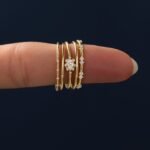 Petals Fall Ring 18karat Gold Ring For Women - Image 4