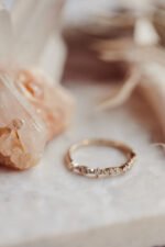 Fancy Pattern Natural Diamond Band, Natural Diamond Ring for women - Image 5