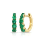 14K純金漸層綠寶石好奇