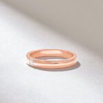 Solo Natural Diamond Slim | 14k Solid Gold Stacking Ring for Women | 2.80MM Classic Ring - Image 6