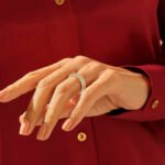 18k Micro Pave Natural Diamond Eternity Wedding Band: Unique Solid Gold Anniversary Ring - Image 3