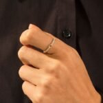 Open Link Band Ring | Slim Link Chain Marriage Ring Women - Image 3