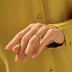 14k金璀璨密鑲天然鑽石結戒指：永恆愛情的象徵