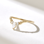 Beaded Band Labradorite Ring - Image 4