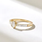 Natural Diamond Snake Ring | Unique Serpent Ring 18K Solid Gold | Wrap Around Animal Ring - Image 4